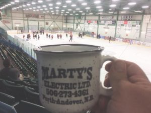 Hockey Camp at AYR Motor Centre, Woodstock, New Brunswick -Caroline Ouellette 